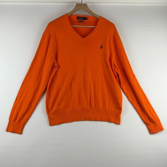 Polo Ralph Lauren Men’s Pima Cotton Sweater – Size Large - Picture 1 of 7